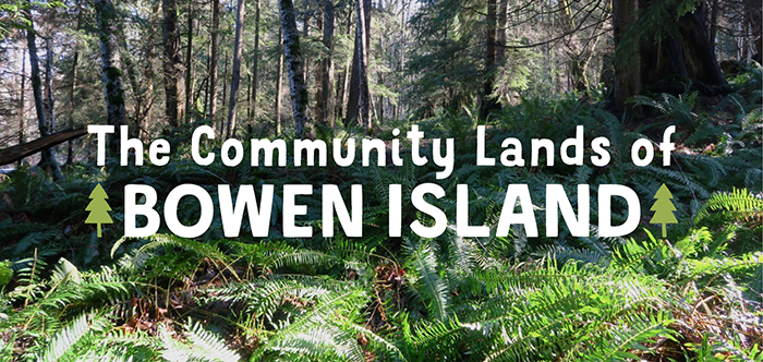 The Community Lands of Bowen Island Header Image