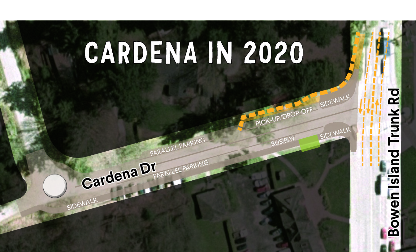 Cardena Road in 2020