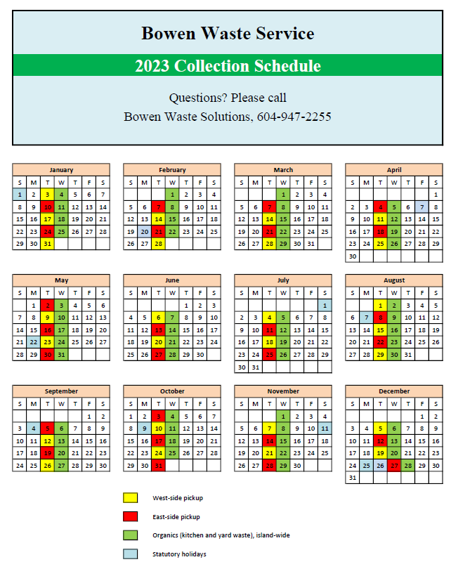 Snip Of Waste Schedule 2
