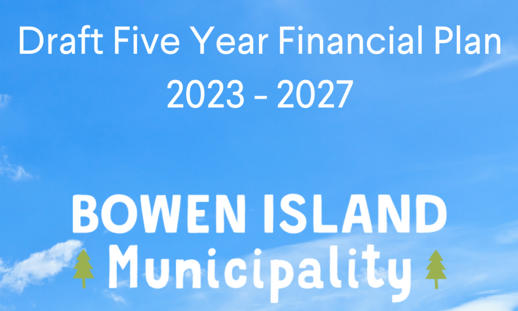 Draft Five Year Financial Plan 2023 2027 Slider