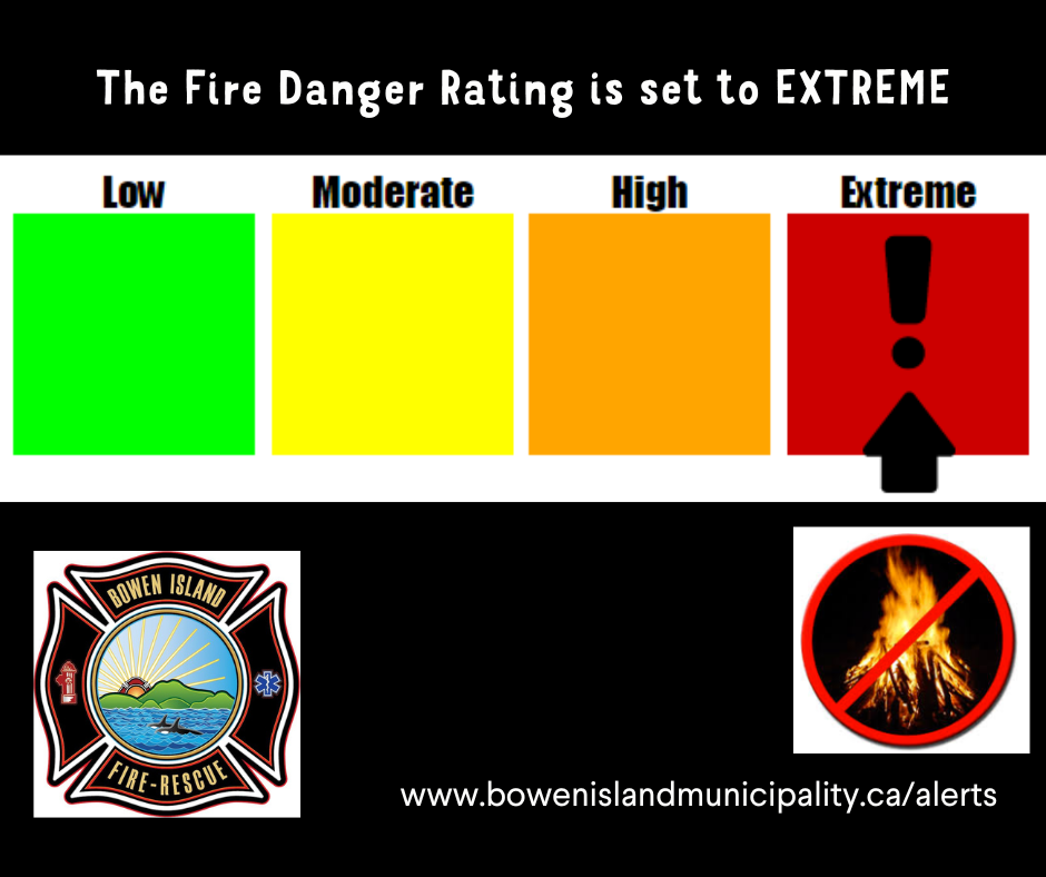 Fire Danger Extreme With Graphic