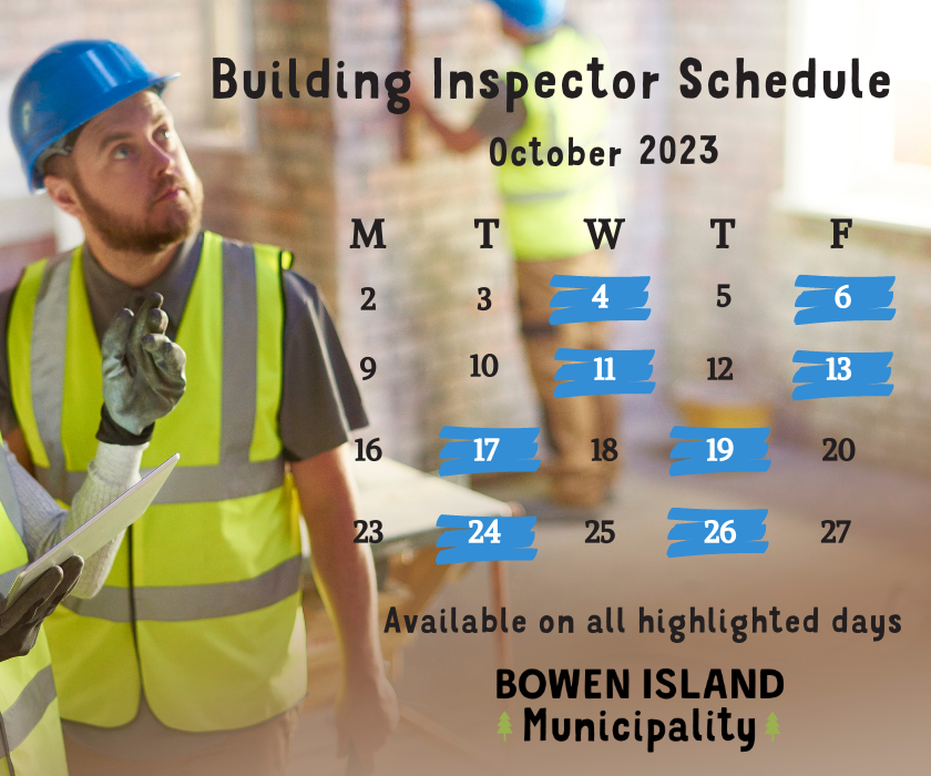 October Building Inspector